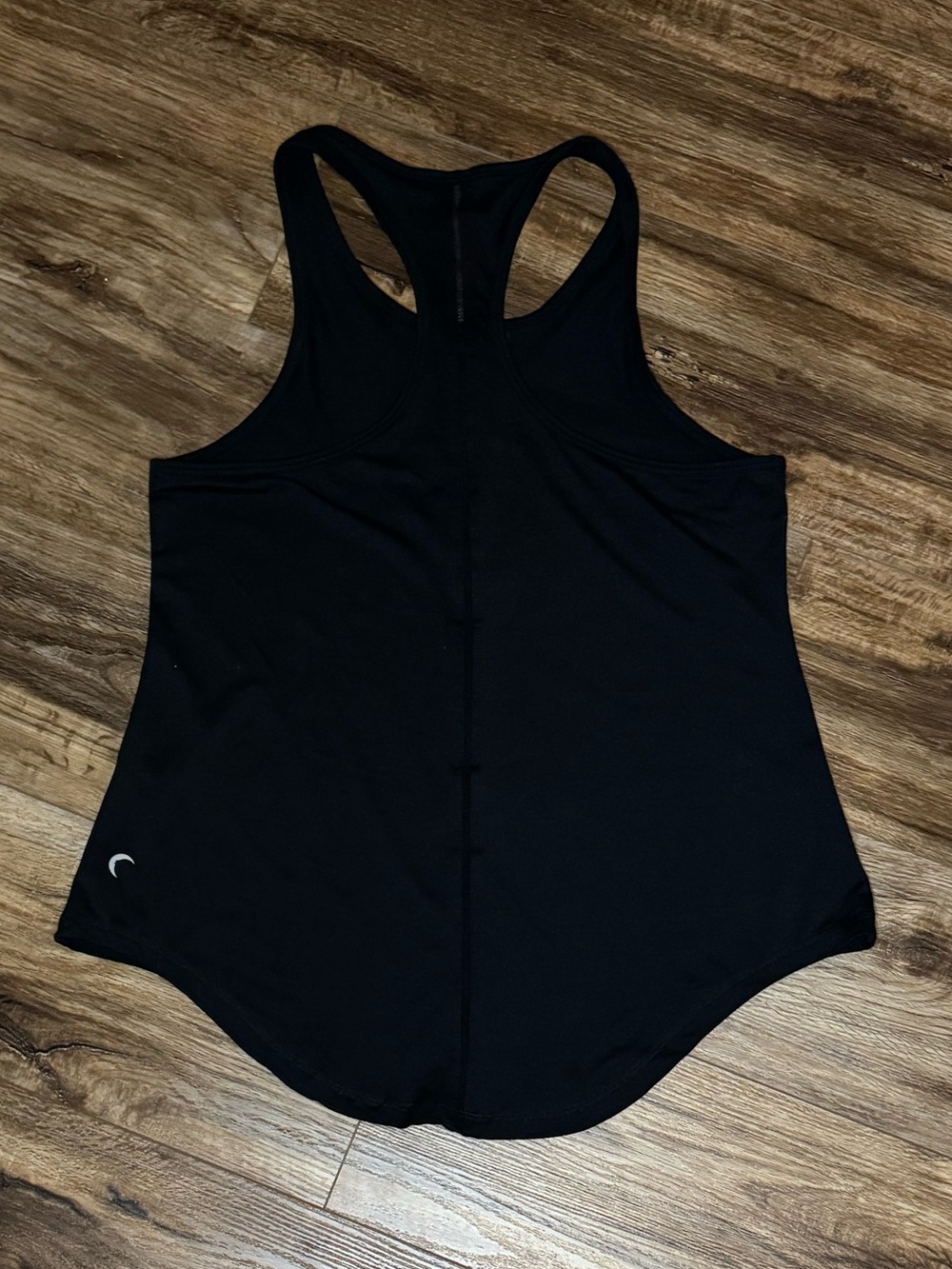 Black Racerback Tank Top - Picture 2 of 3